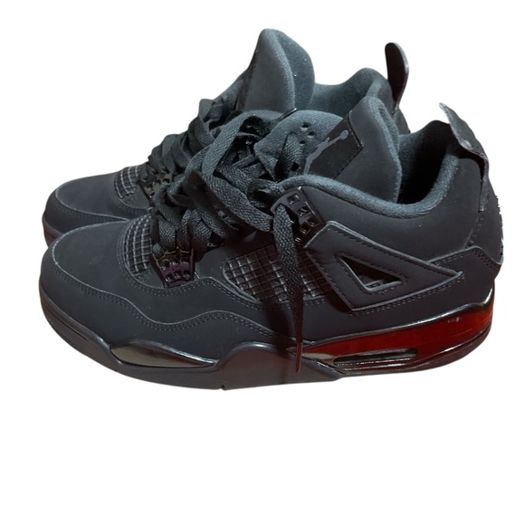 Jordan Other - Nike Air Jordan 4 Retro Black Sneakers Men's Air Jordan 4 Retro Black Cat no box
